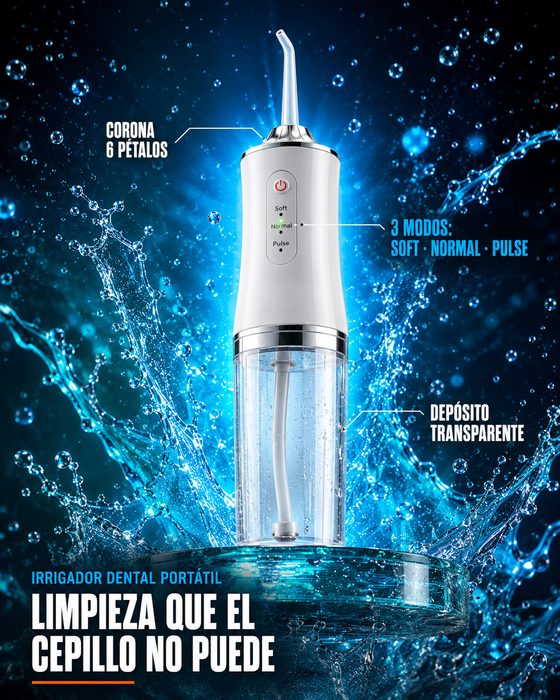 Irrigador Dental Portátil