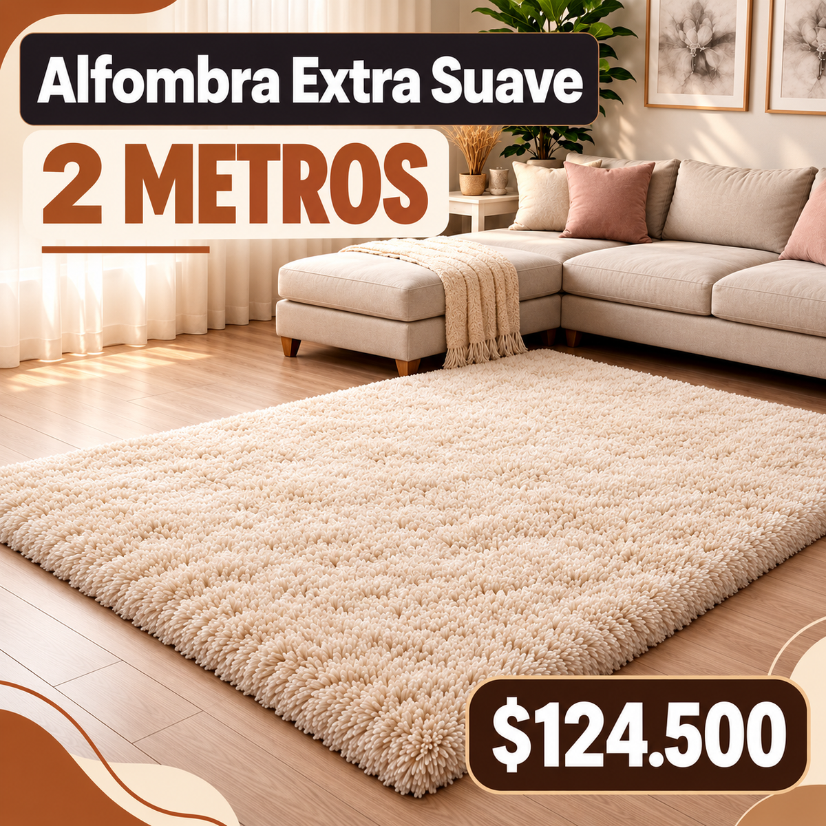 Alfombra de 2 Metros