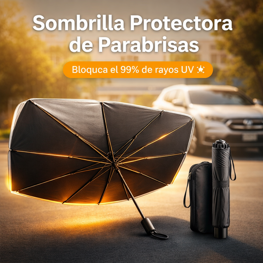Sombrilla Parasol Para Auto
